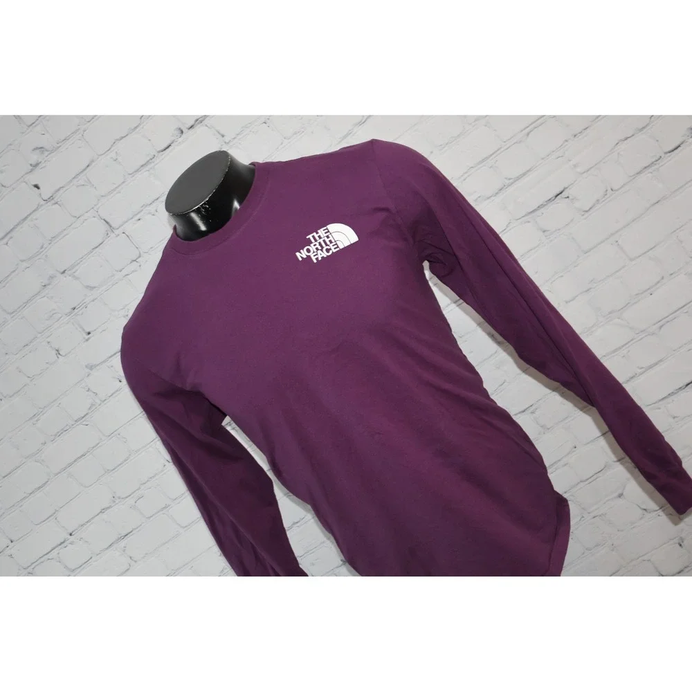 The North Face Shirt Mens Large Purple Everest Mt Lhotse Massif Purple